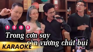 Karaoke Si Mê Remix  Đạt Long Vinh  Sơ Mi Đen Chấn Động TikTok [upl. by Luoar]