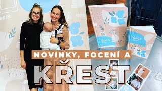 Novinky focení a křest diářů  TÝDENNÍ VLOG [upl. by Eglanteen]