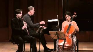 Beethoven Clarinet Trio in BFlat Major Opus 11 — Camerata Pacifica [upl. by Ginder]