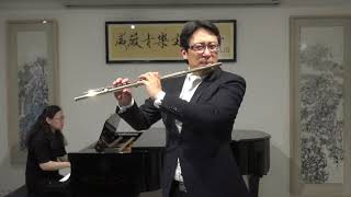 SaintSAENS Volière Flûte et piano 圣桑大鸟笼 长笛钢琴 [upl. by Jaf]