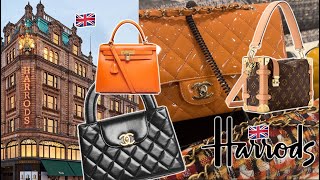 HARRODS Luxury Shopping Vlog 🇬🇧 CHANEL HERMES amp LOUIS VUITTON IN LONDON 🇬🇧 [upl. by Yboc]