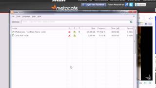 How to use uGet and download clips from youtube metacafe and many more [upl. by Grimbly]