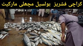 Wholesale Fish Market Karachi Fish Harbor One Day Catch Fish Market Current Price [upl. by Autumn]