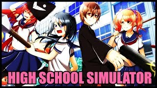 SIMULADOR DE YANDERE PARA CELULAR  High School Simulator [upl. by Fulmis615]