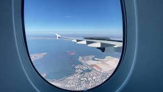 Emirates Airbus A380 landing in San Francisco SFO [upl. by Aisinut]