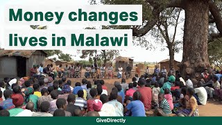 Large cash transfers to Malawians in poverty  GiveDirectly [upl. by Gilbart238]