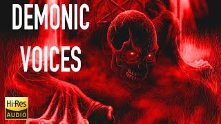 Creepy Demonic Voice Phrases Horror Voices  Sound Effects voiceofrights creepypasta tiktoc [upl. by Berty]