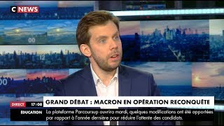 Sondages en hausse pour Macron  Damien Lempereur réagit sur CNews [upl. by Merrell]