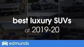 Best Luxury SUVs for 2019 amp 2020  TopRated Small Midsize and Large Luxury SUVs amp Crossovers [upl. by Litnahs697]