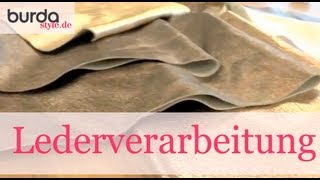 burda style – Lederverarbeitung [upl. by Einatsed244]