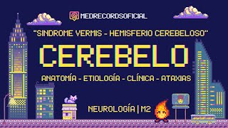 CEREBELO  Ataxia Síndrome Vermis Cerebeloso  NEUROLOGÍA  Repaso anatomía Etiología Clínica [upl. by Ardnaed5]