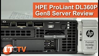 HP ProLiant DL360p Gen8 Server Review [upl. by Seafowl]