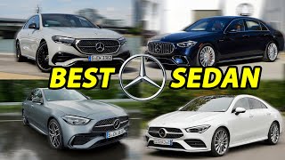 Best Mercedes sedan Mercedes SClass vs EClass vs CClass vs CLS vs CLA vs AClass comparison [upl. by Scott]