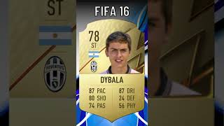 Paulo DYBALA FIFA Evolution 🇦🇷 Fifa 13  Fifa 23 [upl. by Roee]