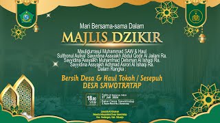 🔴MAJLIS DZIKIR MAULIDURRASUL SAW amp HAUL TOKOH MASYARAKAT DESA SAWOTRATAP  GEDANGAN  SIDOARJO [upl. by Hawley]