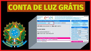 CONTA DE LUZ GRÁTIS POR 03 MESES VEJA SE TEM DIREITO [upl. by Sugna]