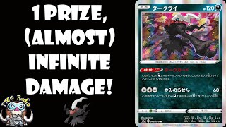 New Darkrai Can Do almost Infinite Damage Pokemon Sword amp Shield TCG [upl. by Nytsirt]