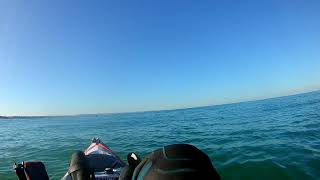 Teste rapidité avec le Kayak Alboran Fx sur mer [upl. by Akemor902]