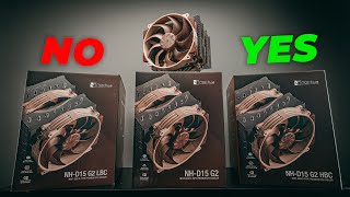 DONT BUY the WRONG NOCTUA Cooler  NHD15 Gen 2 Test amp Setup [upl. by Diaz557]