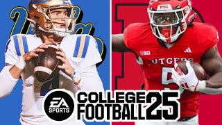 UCLA at Rutgers  Week 8 Simulation EA College Football 25 [upl. by Stewardson]