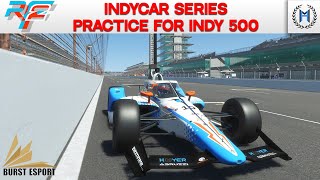 rFactor 2 IndyCar Series  Practice for the Indy 500 [upl. by Yenoh]