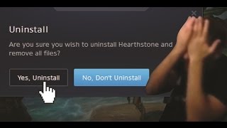 Reckful uninstalls Hearthstone [upl. by Nick]