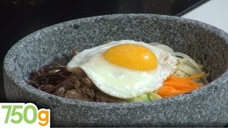 Recette spéciale Corée  Le Bibimbap  750g [upl. by Hillard]