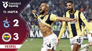 Vestel  Trabzonspor 23 Fenerbahçe  HighlightsÖzet  Trendyol Süper Lig  202425 [upl. by Griffith]