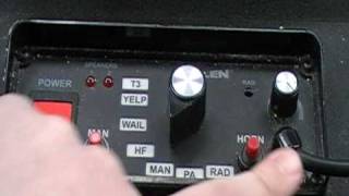 Whelen siren Demo [upl. by Giraldo]