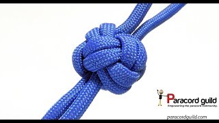 Double knife lanyard knot ABoK 788 [upl. by Hollington]