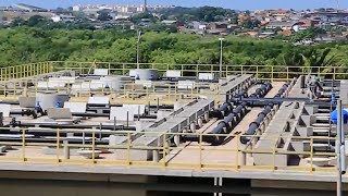 Estação de Tratamento de Esgoto ETE Vinhais passa por testes para ser inaugurada em agosto [upl. by Akoyn339]