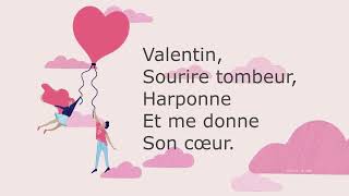 VALENTIN  Poème damour audio pour la SaintValentin  Poésie romantique lue en musique [upl. by Kresic]