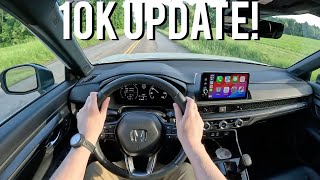 2024 Honda CRV SportL Hybrid  10K Mile POV Owner Review  Reliability Fuel Economy amp More [upl. by Yssirhc]