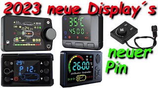 2023 Alle Displays alle neuen pins Matherbord mit 8 Kabel  China Heizung Diesel Standheizung [upl. by Noleta110]