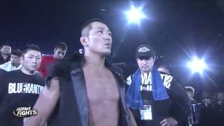 Melvin Manhoef vs Kazuo Misaki [upl. by Ahsiekan]