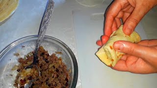 Very Delicious Meat Blini Recipe [upl. by Skippy]