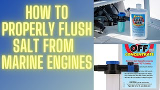 Detailed Instruction On How To Properly Flush Saltwater From Your Marine Engine Yamaha 210 FSH Sport [upl. by Rednazxela]