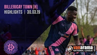 Dulwich Hamlet v Billericay Town National League South 300319  Match Highlights [upl. by Umont]