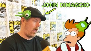 John DiMaggio Gets Brain Slugged At Comic Con 2015 [upl. by Spitzer]