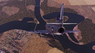 DCS World  A4E  Bridge Strike in Rolling Thunder Vietnam 1967 [upl. by Floeter]