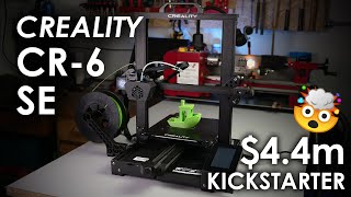 Creality CR6 SE  The NEW overhyped Kickstarter 3D printer [upl. by Elum36]