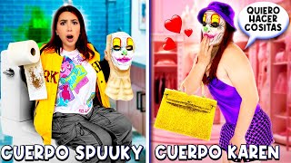 CAMBIO DE CUERPO CON SPUUKY POR 24 HORAS Salió muy mal 💔😰  Karen Bustillos [upl. by Yrem832]