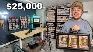 My 25000 Funko Pop Collection amp Office [upl. by Nailil]