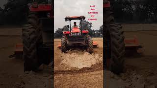 Kubota 5502 tractor performance on 10 foot Rotavator🚜🚜 [upl. by Nilam]