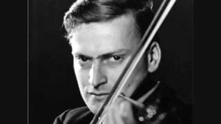 Menuhin plays Schumann Violin Concerto 2nd mvt [upl. by Ennaeed]