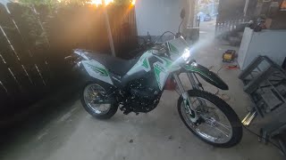 2022 Lifan KPX 250 [upl. by Orecul249]