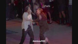 Prince and Paris Jackson Watching Their Dad Preform [upl. by Osmen]