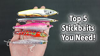 The Top 5 Stickbaits YOU NEED to know about [upl. by Akemed]