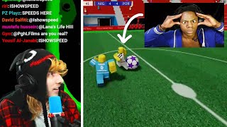 IShowSpeed Vs Kreekcraft I Roblox [upl. by Wexler]