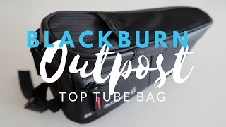 Blackburn Outpost Top Tube Bag Review [upl. by Pascoe600]